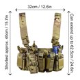 thumbnail image 2 of Ejercicio para correr Chaleco de pesas Herramienta de fitness Equipo de entrenamiento Deportes Multi Abanopi Chaleco, 2 of 3