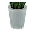 thumbnail image 5 of Faux PVC Grass in Round Zinc Planter Farmhouse, 5 of 5
