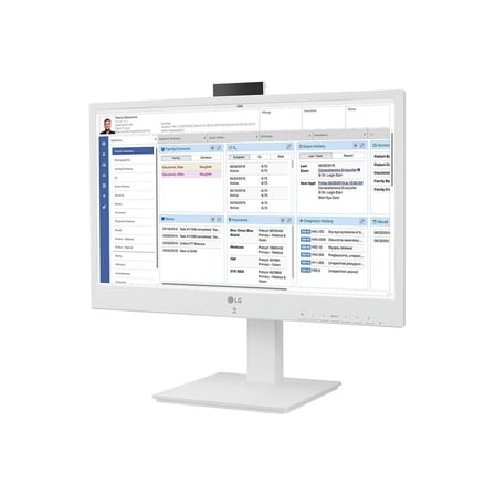 LG 24CR670IK6P - Thin client - all-in-one 1 x Pentium Silver N6005 / up to 3.3 GHz - RAM 8 GB - flash - eMMC 16 GB - UHD Graphics - IEEE 802.11ax (Wi-Fi 6), Gigabit Ethernet - IGEL OS - monitor: LED 23.8" 1920 x 1080 (Full HD)