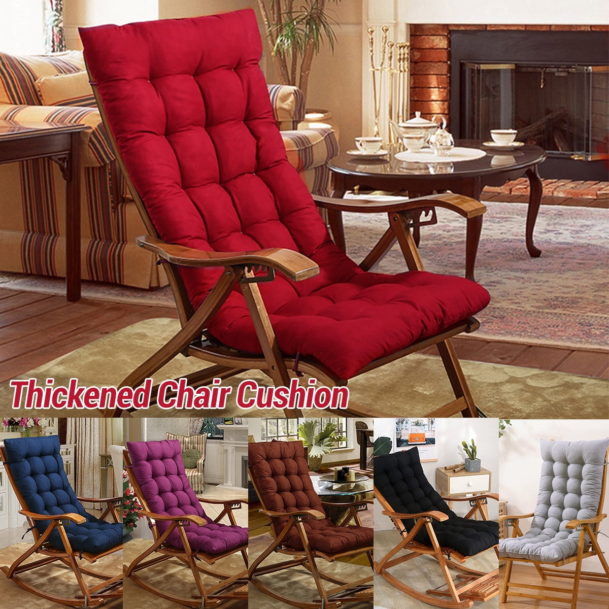 Chaise Lounge Cushion for Patio Furniture, Thickened Soft ...