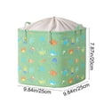 thumbnail image 3 of Yhmxh Comforter Storage Bag, Extra Large Clothes Storage Organizer for Blankets Bedding Sweaters, Large Toy Storage Bags Foldable Soft Storage, Zipper Closure, Carry Handles, Closet Moving Travel, 3 of 6