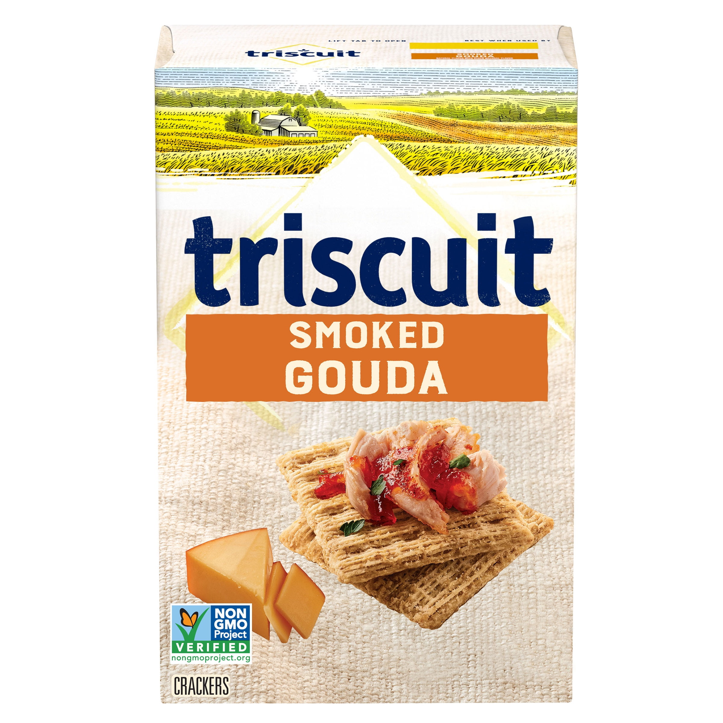 Triscuit Smoked Gouda Whole Grain Wheat Crackers, 8.5 oz