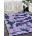 thumbnail image 2 of Ahgly Company Indoor Rectangle Abstract Purple Mimosa Purple Abstract Area Rugs, 2' x 4', 2 of 6