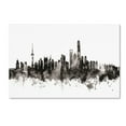 thumbnail image 1 of Trademark Fine Art 'Shanghai China Skyline III' Canvas Art by Michael Tompsett, 1 of 3