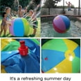 thumbnail image 3 of Water Spray Ball Inflatable Spray Ball Toy Beach Ball Sprinkler Toy for Summer, 3 of 8