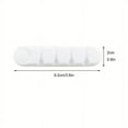thumbnail image 4 of Desktop Cable Organizer Storage Charging Cable Holder Soft Silicone Hub With 4 Holes, 4 of 26