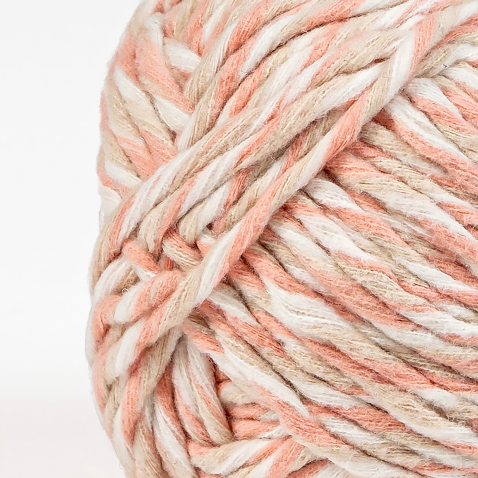 Crafted by Catherine Blush Soft Twist Bulky Yarn, 220 yards, 10.5oz/300g (2 Pack)