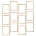 thumbnail image 5 of Mobestech 12pcs Miniature Frame with Wood Color for Art Decoration for Hobbyists, 5 of 7