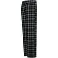 thumbnail image 3 of Women's College Concepts Black/Gray Brooklyn Nets Arctic T-Shirt & Flannel Pants Sleep Set, 3 of 3