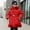 Red, variant on Winter Coats For Boys Boys Puffer Jacket with Pocket Zip up Hooded Coat Long Sleeve Windproof Child Winter Coat Boys Winter Coat Size 9-10Years