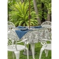 thumbnail image 2 of Sage Green Boho Outdoor Tablecloth - 54 Inch Round Dining Table Cover, Vintage Abstract Art Ethnic Tribe Waterproof Outdoor Table Cloth with Umbrella Hole & Zipper for Picnic/Patio/Party, 2 of 7