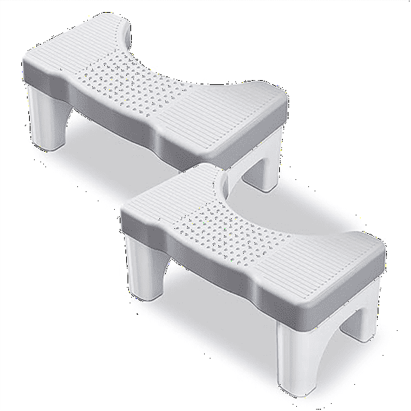 Squatting Toilet Poop Stool, Adult Portable Plastic Poop Stool, Adult Toilet Poop Stool, Children's Poop Stool, 2 PCS