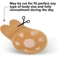 thumbnail image 3 of GHSDFBB 2 Pairs Invisible Bra, Reusable Adhesive Nipple Covers Invisible Silicone Breast Pasties, 3 of 7