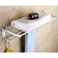thumbnail image 3 of LEORX wall mount towel rack Towel Rack Stainless Steel Bathroom Use 1Pack, 3 of 8