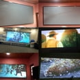 thumbnail image 2 of OUTAD 100 Inch Projection Screen Metal Foldable Light-proof Folding Anti-light 3D High Definition Projecting Screens, 2 of 4