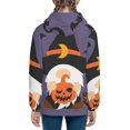thumbnail image 6 of Kdxio Halloween Gnomes Pattern Kids Boys Girls Zip Up Hoodie 3D Printed Hooded Sweatshirt Hoody Coat with Pocket 7-12 Y-Medium, 6 of 6