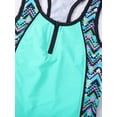 thumbnail image 5 of Alvivi Girls 3 Piece Tankini Swimsuit Floral Print Top Boyshorts Bottoms Swimwear 4-16, 5 of 7