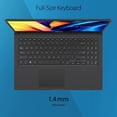 thumbnail image 4 of ASUS Newest Vivobook 15.6" FHD Slim Laptop Computer, Intel Core i5-1135G7(4 Cores), 36GB RAM, 2TB NVMe SSD, Full-size Keyboard, WiFi, HDMI, Type-C, Win 11 Home, Black, w/SE Accessories, 4 of 9
