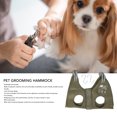 thumbnail image 4 of Arnés de Aseo de Mascotas, Aplicacia de Hamaca para Perros PARA HAMACAS DE HAMACA VERDE CON 2 GANCHOS PARA LA TIENTA DE MASCOTAS PARA EL BAÑO, 4 of 7