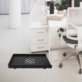 thumbnail image 1 of FESTFENDS Black CPU Stand with Casters for Computer Tower Convenient Desktop Holder, 1 of 7