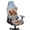 Brown Horse, variant on KUIFORTI Cow Print Gaming Chair Covers Polyester Easy Installation Gaming Chair Seat Cover with 2Pcs Armrest Slipcover Anti Scratch Pet Resistant Guard for Home, Office Decorations