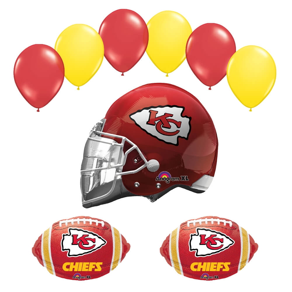 Kansas City Chiefs Helmet – Inflate Balloons