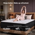 thumbnail image 5 of Avenco Queen Size Hybrid Mattress 16 inch Mattress in a Box Pillow Top,Cooling,Reinforced Edge Support,Pressure Relief, CertiPUR-US Certified, 5 of 21