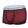 thumbnail image 2 of StSilkitty Men's Seamless Boxer Briefs Mid Rise Soft Breathable Stretch Underwear No Fly Lightweight Trunks, 2 of 4