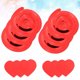 thumbnail image 1 of unbranded 6Ud Adorno Colgante Corazón Enroscado Para De Fiesta Resistente, 1 of 8