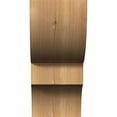 thumbnail image 2 of 5 1/2"W x 12"D x 12"H Ridgewood Smooth Corbel, Western Red Cedar, 2 of 9