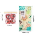 thumbnail image 2 of Binwennn Freezing Bags for Milk Reusable Food Containers Silicone Bag Silicone Snack Bags Stand up 25PCS Double Seal Food Seal Keep Fresh Supplies Double Rib Seal Bag Microwave Heatable Refrigerator, 2 of 7