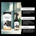 thumbnail image 6 of Furniture Leather Care Oil Spray, Sofa Boots Wallet Shoes Conditioner, Instant Revitalization, Deep Nourishment, Prevents Cracking, Versatile Application, Easy Spray Nozzle, Mild Formula, 6 of 9