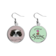 thumbnail image 1 of Blanco y negro lindo Pekingese Dog Pet Animal Colgante decorativo temporada pendientes de primavera joyas Unbranded M, 1 of 3