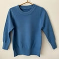 thumbnail image 6 of HXWCHs Toddler Boy Striped Sweater Cotton Blend Casual Long Sleeve​ 10-12 Years Light Blue, 6 of 6
