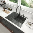 thumbnail image 4 of Mocoloo 30 by 22 Inch Stainless Steel Undermount Single Bowl Kitchen Sink, 4 of 8