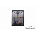 thumbnail image 3 of Large LED Light Display Case with Rotary Table and Adjustable Shelf, Black - ModelToyCars 9929MBK - Display Case for Diecast Cars, 3 of 7
