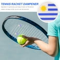 thumbnail image 4 of IFANLANDOR 6 Pcs Humidificateurs de Tennis pour Réduction de Vibration en Silicone Bleu, 4 of 8