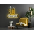 thumbnail image 4 of Glowneon Custom Beer Night Neon Sign, Bar Pub Wall Led Lights Decor, 4 of 4