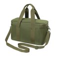 thumbnail image 3 of [732878 Modelo Extendido] para Acampar Picnic Multifunción para Exteriores Aislante Hielo Estufa Casete Almacenamiento para Tanque Gas (verde Militar), 3 of 9