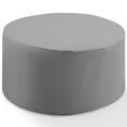 thumbnail image 3 of Pemberly Row Housse de Table Basse Ronde pour Patio en Gris, 3 of 5