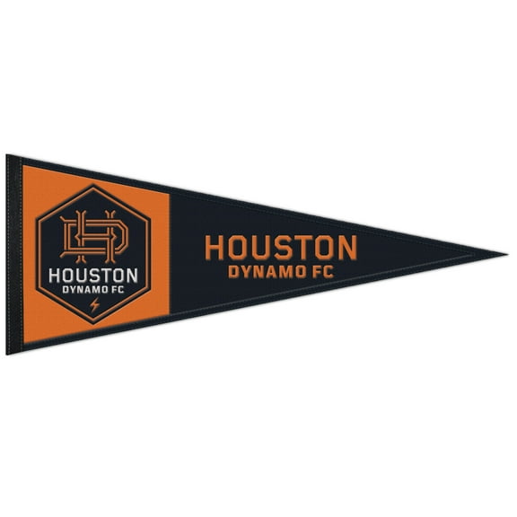 WinCraft Houston Dynamo FC 13" x 32" Wool Primary Logo Pennant
