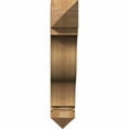 thumbnail image 2 of Ekena Millwork 6"W x 30"D x 30"H Funston Arts & Crafts Rough Sawn Bracket, Western Red Cedar, 2 of 13