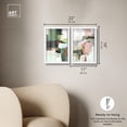 thumbnail image 5 of Silent Radiance Duo Shadowbox Print Blue Wall Decor by Art Remedy, White Frame, 10 x 15, 5 of 6