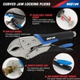thumbnail image 2 of Juego de alicates con cierre Rizom Vice Grips de 6 piezas con bolsa enrollable, 2 of 7