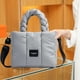 thumbnail image 4 of Bolso de mano para mujer, bolso de hombro hinchado informal, bolso cruzado acolchado, bolso de viaje, 4 of 5