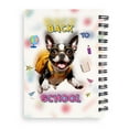 thumbnail image 2 of Back to School Cute Boston Terrier Spiral Bound Journal Gentleman Dog Lover Gifts 5x7in Spiral Notebook - 13010, 2 of 5