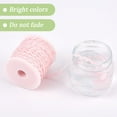thumbnail image 5 of 137 Yards Rick Rack Trim for Sewing 3/8 Inch Rac RIC Ribbon Narrow Rickrack Wave Bending Fringe Trim Pearl Pink Zig Zag Polyester S Shaped Lace Woven Fabric with Spool for Crafts, 5 of 8