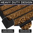 thumbnail image 3 of Extra Durable Door Mat 30x18 - Outdoor Mat - Welcome Mats Outdoor- Heavy Duty Front Door Mat - Entryway Rug - Brown Welcome Mat, 3 of 6