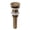 Antique Brass Without Overflow, variant on Vintage Brass Pop Up Sink Drain Stopper Without Overflow Hole, Quick Drainage Vessel Sink Drain Parts for Bathroom Basin, 9.0 Inches / 23 cm