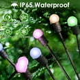 thumbnail image 5 of 2025 Solar Lights Outdoor Waterproof , 2 Pack Solar Garden Lights, Solar Firefly Lights Outdoor Waterproof, Solar Twinkle Swaying Fairy Light for Yard Patio Pathway Garden Decoration (Multi Color), 5 of 13